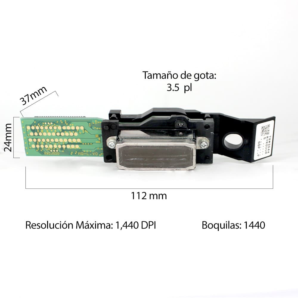 Cabezal de Impresión Original Epson DX4 para Impresoras de Alta Resolución - Miniatura 8
