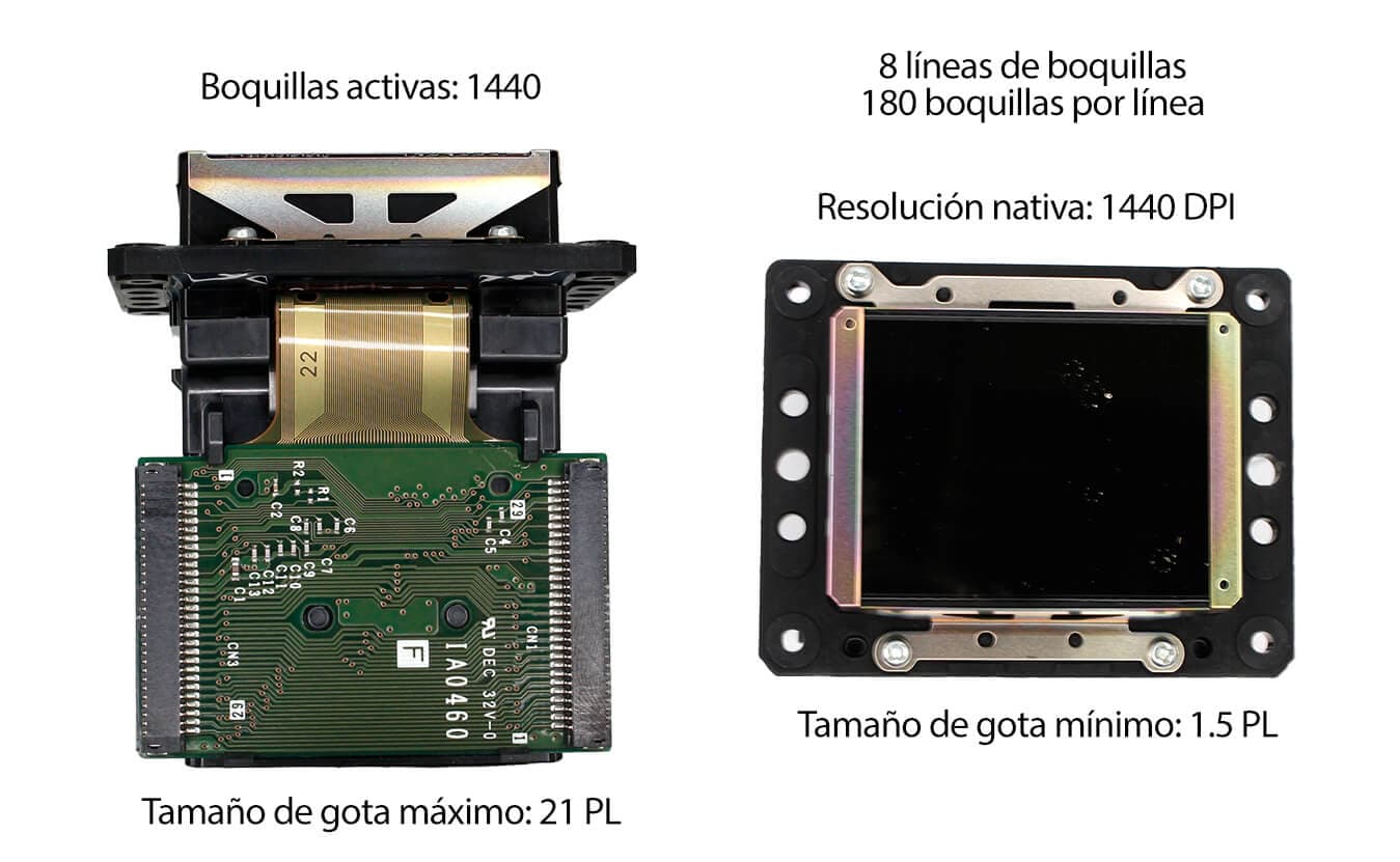Cabezal de Impresión Original Epson TFT Gold - Miniatura 3