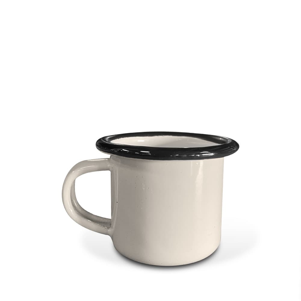 Taza esmaltada miniatura para espresso 3 oz - Imagen 1