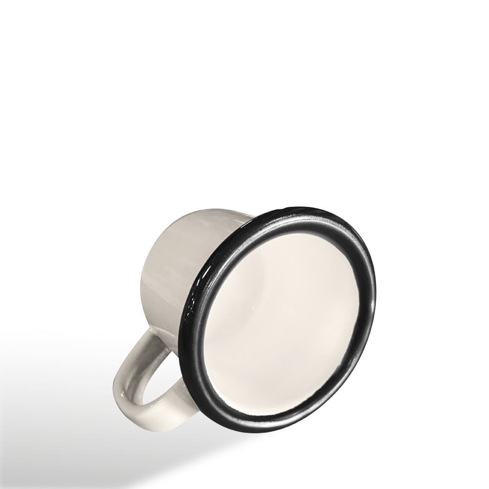Taza esmaltada miniatura para espresso 3 oz - Miniatura 2