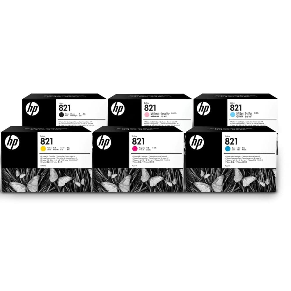 Tintas Látex HP 821 400ml para HP Látex 115 - Miniatura 1