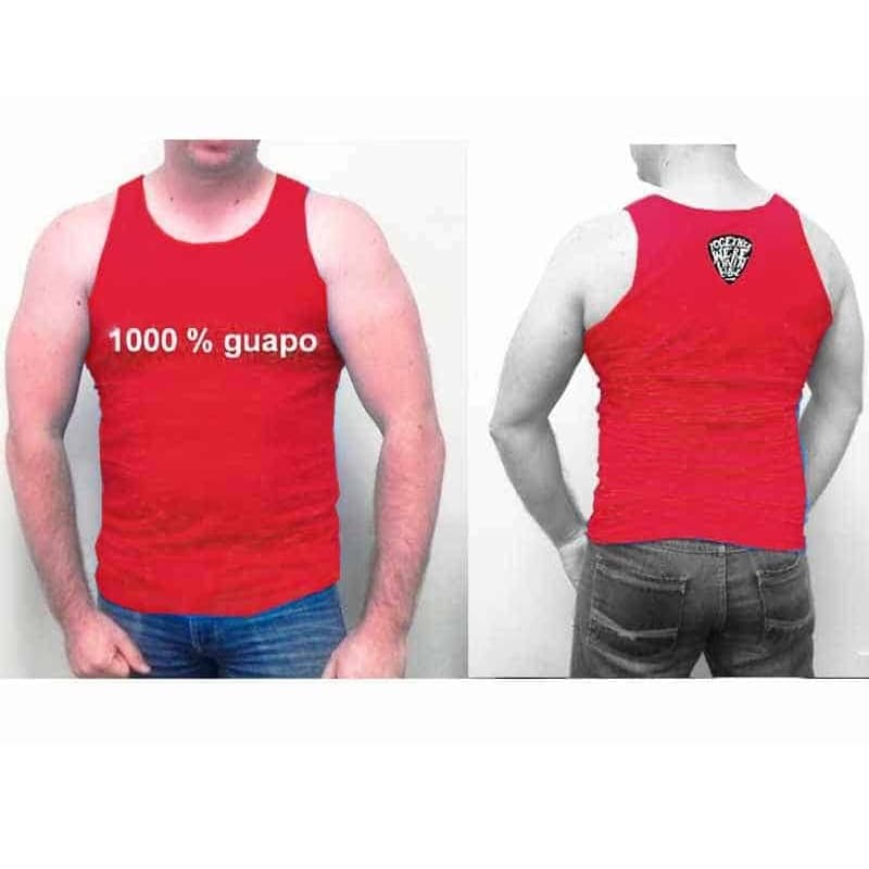 Playera tank top sin mangas peso super completa adulto 1307