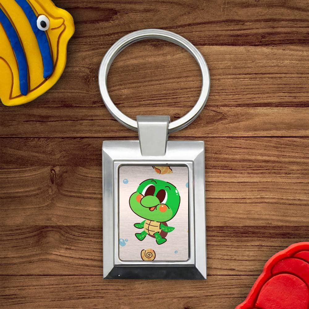 Llavero de Metal Rectangular Sublimarts - Miniatura 5