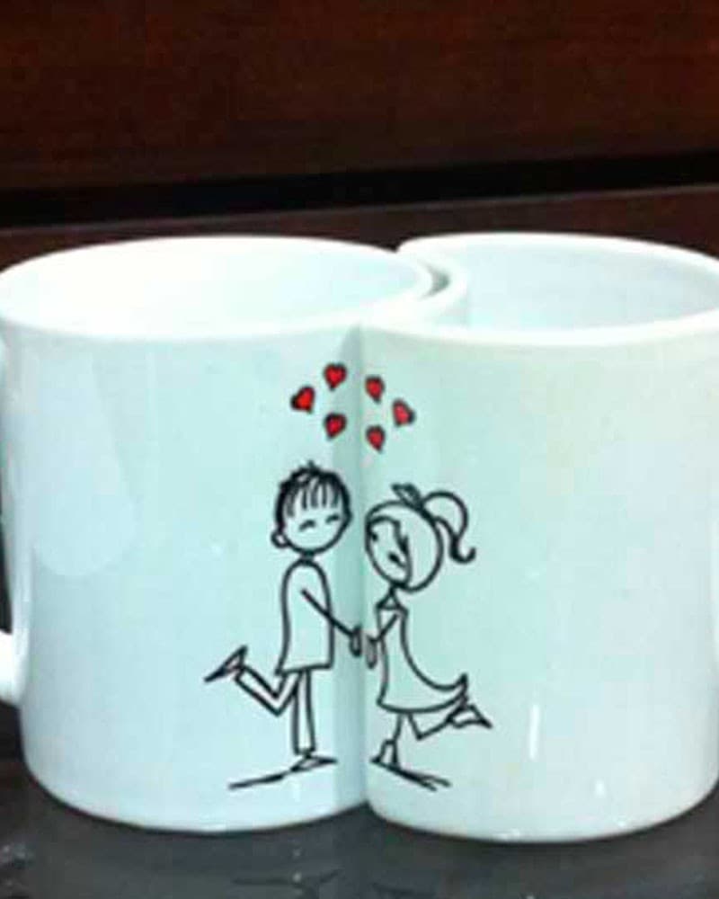 Tazas en Par pareja para Sublimación 9.3 cm - Miniatura 8