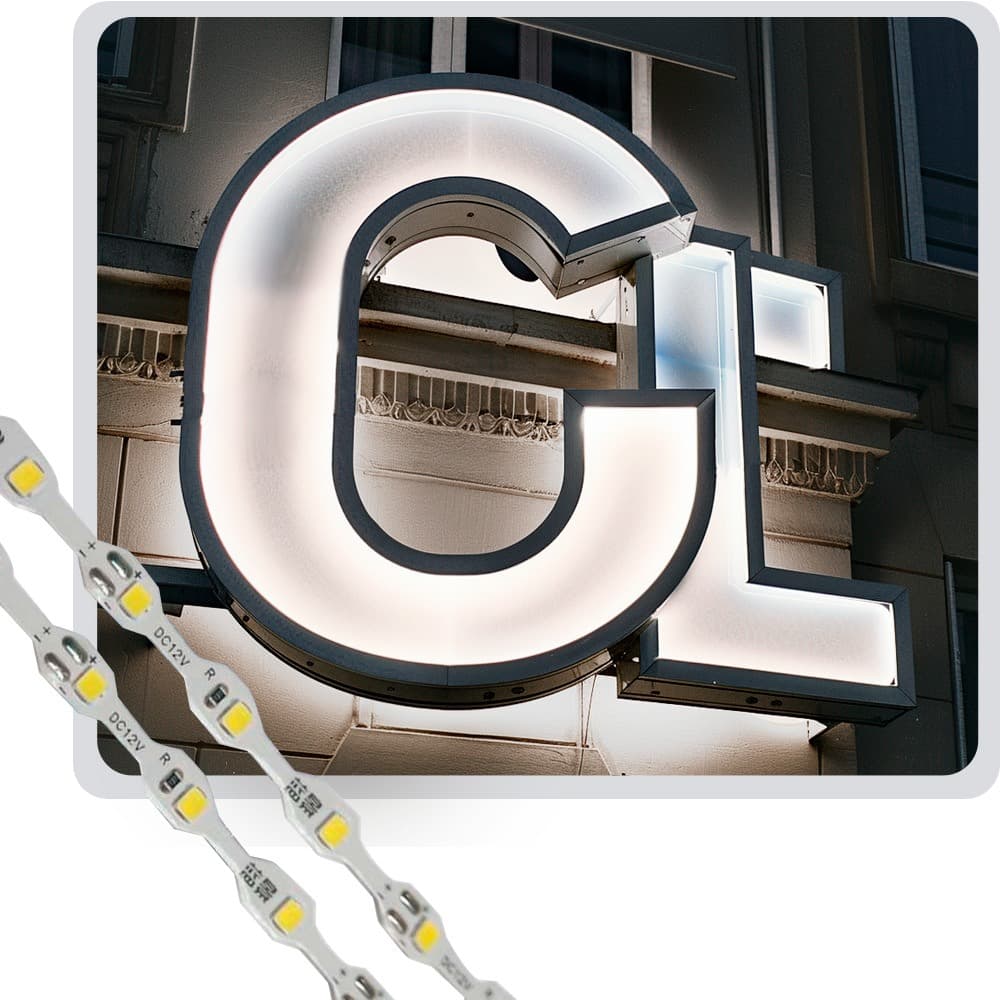 Rollo de Tira de Led Zig-Zag 10 mts.