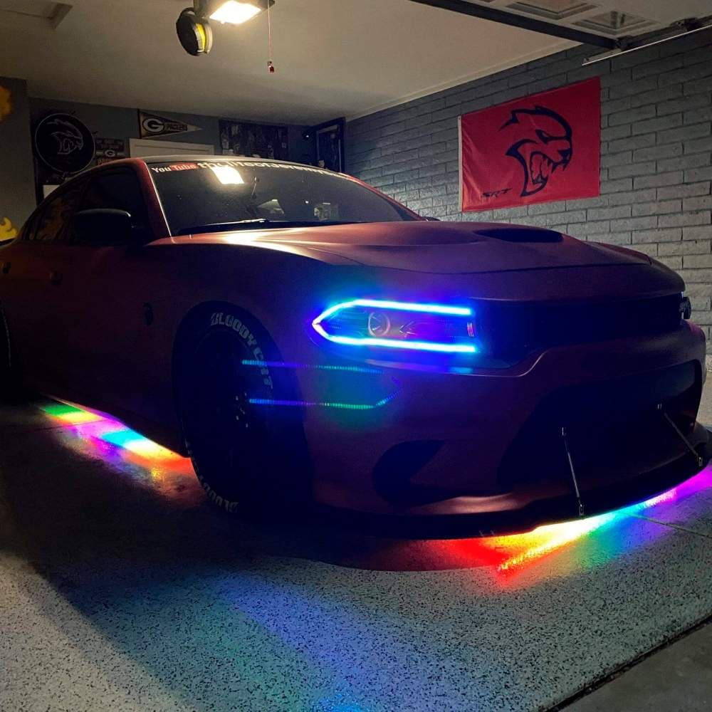 Tira de led RGB para auto - Miniatura 5