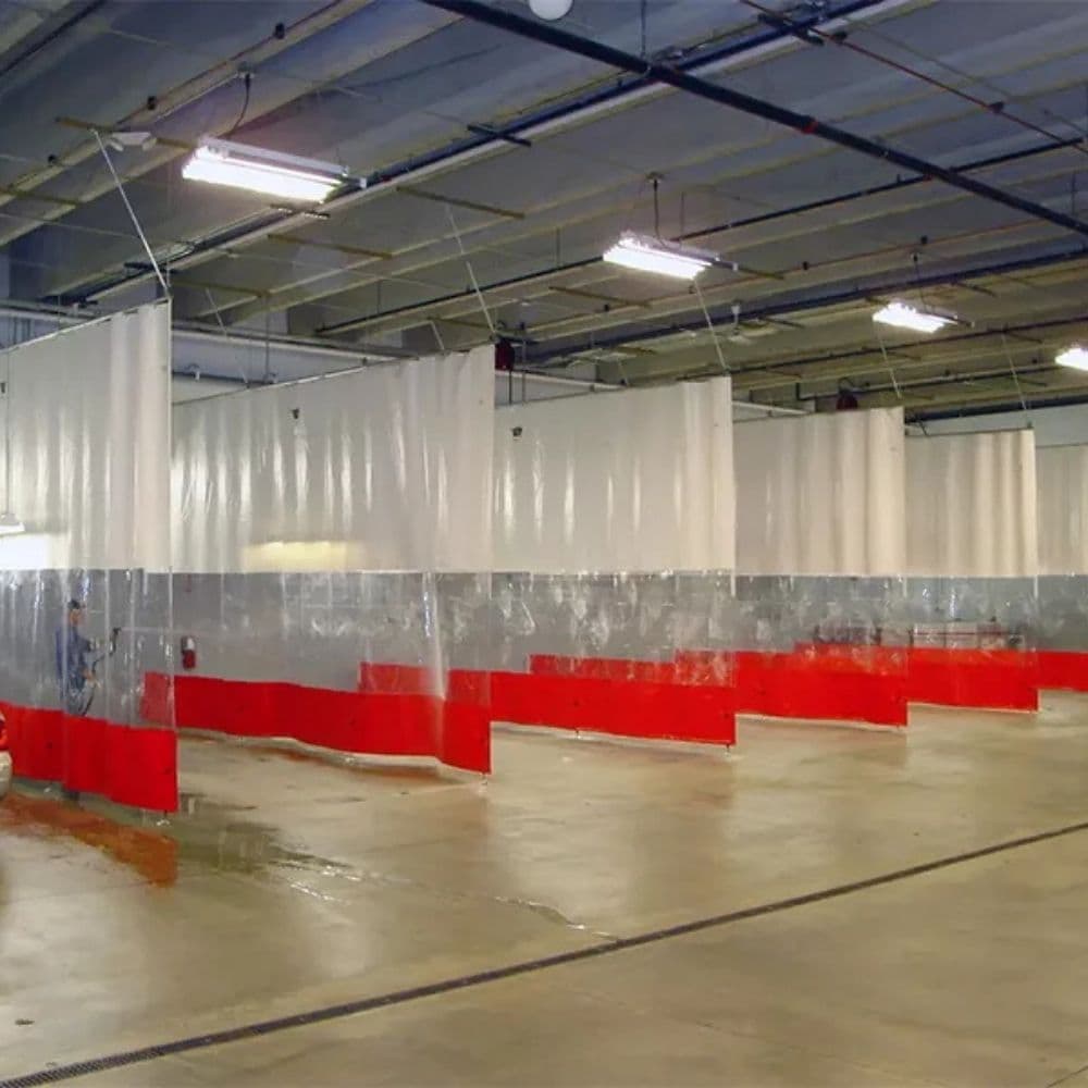 Lona de vinil transparente impermeable para exterior en negocios, toldos y carpas - Claroflex  - Miniatura 17