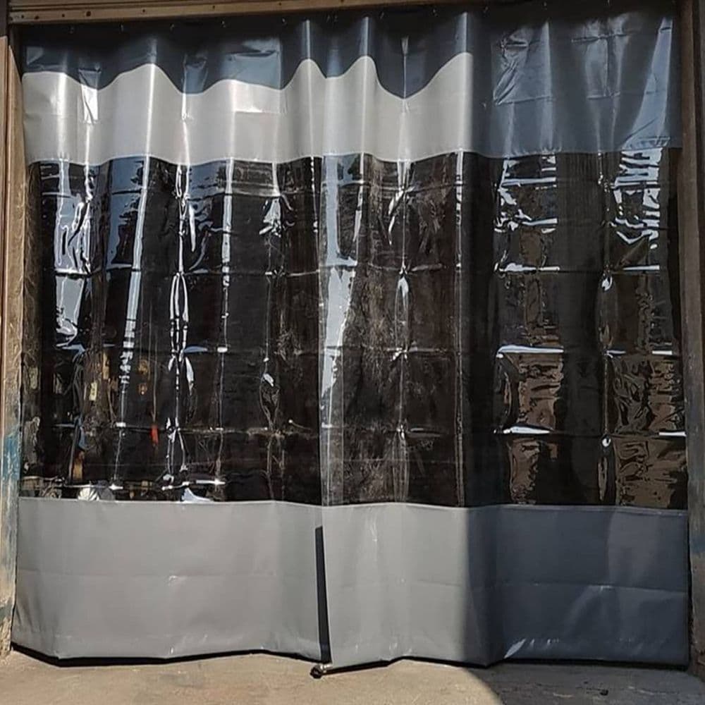 Lona de vinil transparente impermeable para exterior en negocios, toldos y carpas - Claroflex  - Miniatura 21