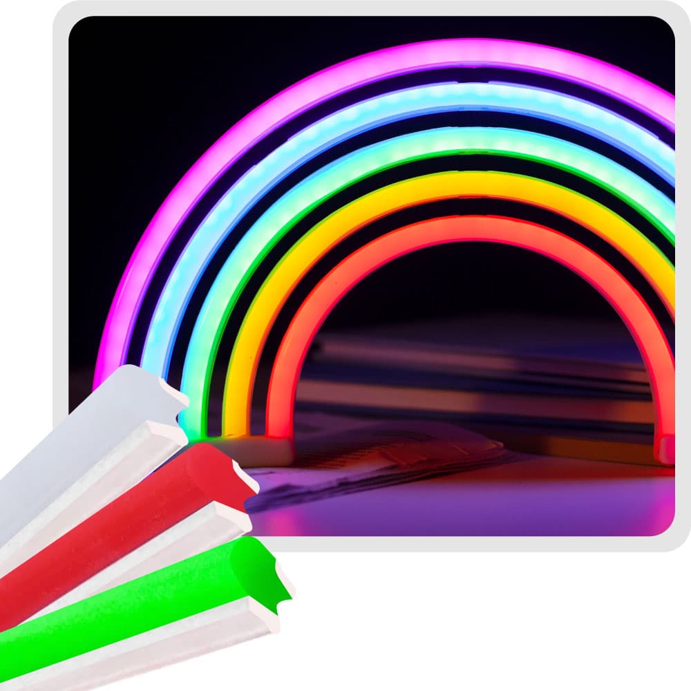 SILICON PARA NEON FLEX DE COLOR - Miniatura 1