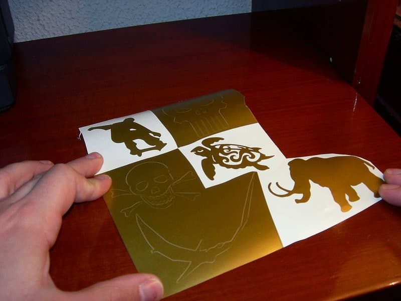 Vinilo Metálico Avery SF 100 Para Corte En Plotter - Miniatura 5