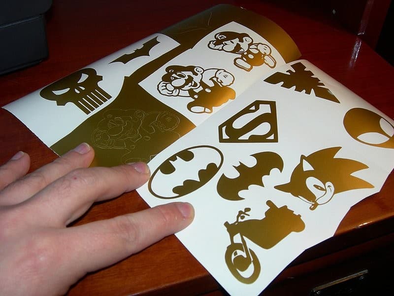 Vinilo Metálico Avery SF 100 Para Corte En Plotter - Miniatura 6