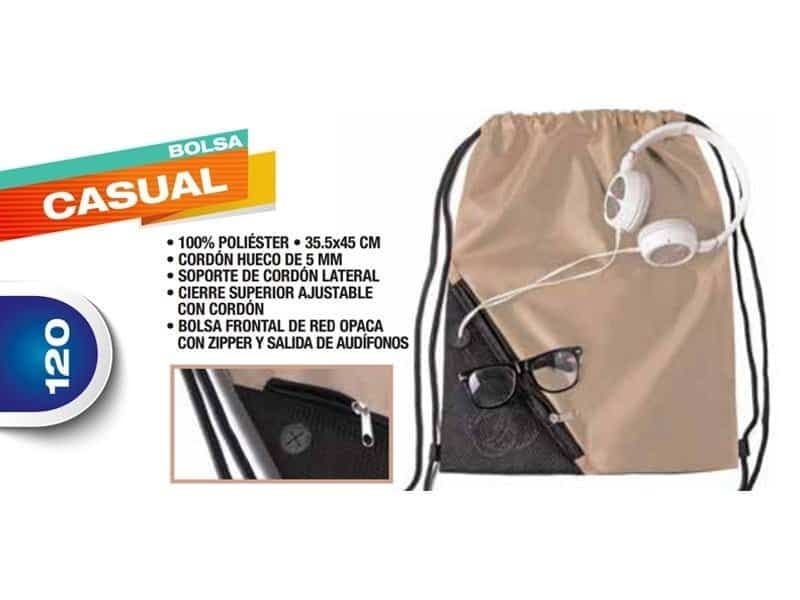 Bolsa Tipo Morral Modelo BAGPK Casual 120 - Miniatura 8