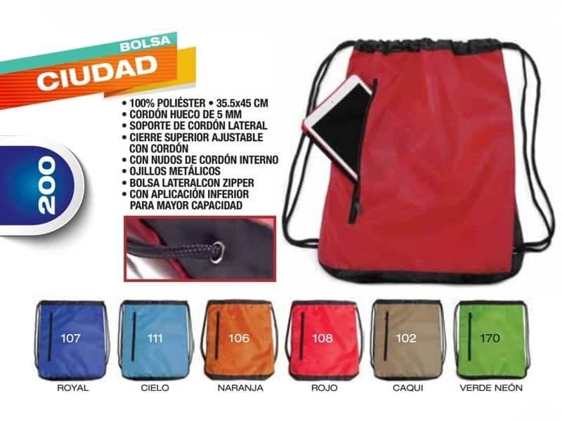 Bolsa Tipo Morral Ciudad 200 - Miniatura 10