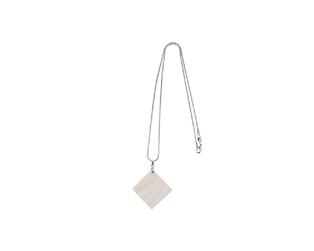 Collar Dije Redondo De Concha De 3cm Para Sublimación Sublimarts - Miniatura 4