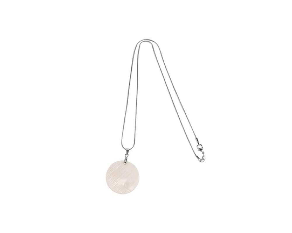 Collar Dije Redondo De Concha De 3cm Para Sublimación Sublimarts - Miniatura 6