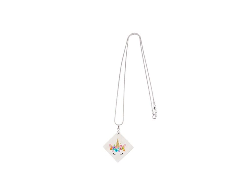 Collar Dije Redondo De Concha De 3cm Para Sublimación Sublimarts - Miniatura 8