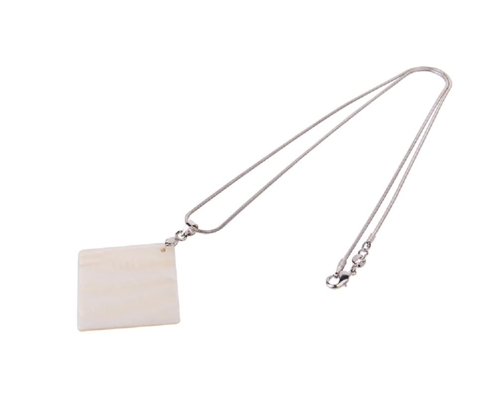 Collar Dije Redondo De Concha De 3cm Para Sublimación Sublimarts - Miniatura 12