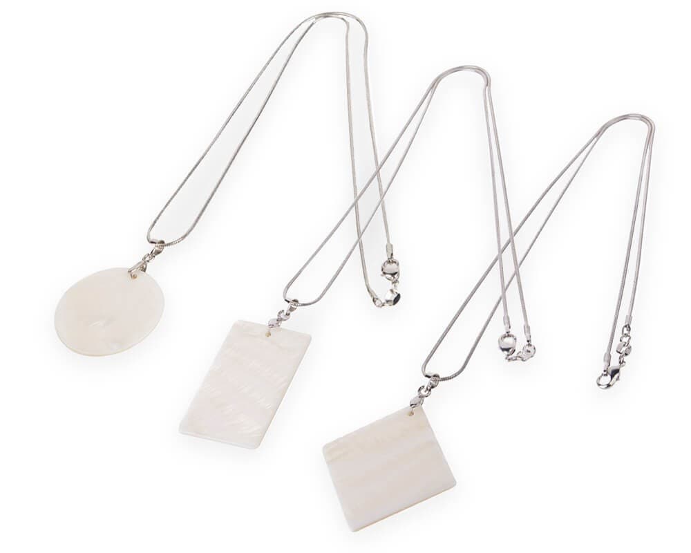Collar Dije Redondo De Concha De 3cm Para Sublimación Sublimarts - Miniatura 13