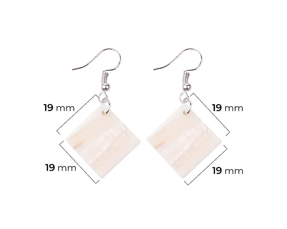 Aretes De Concha Para Sublimación Sublimarts - Miniatura 3