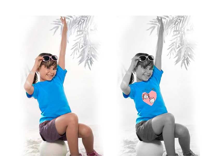 Playera peso completo infantil 3983 - Miniatura 8