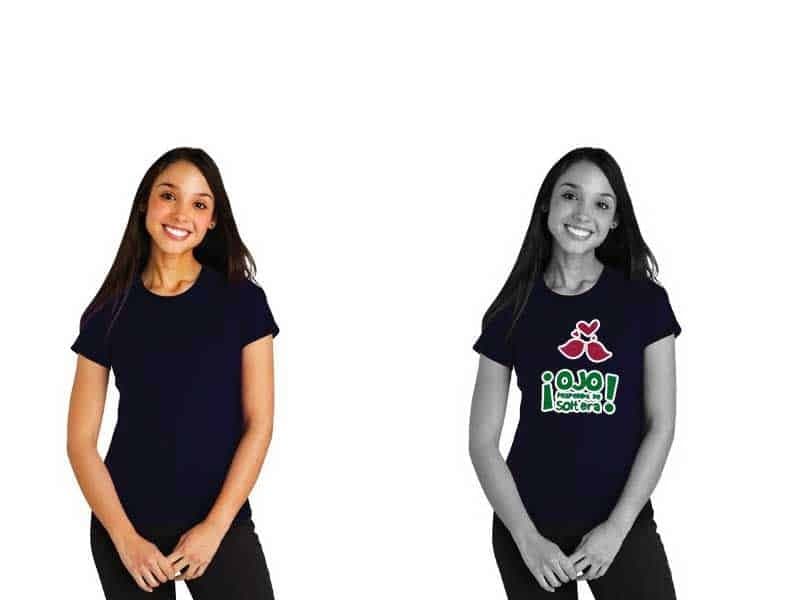 Playera peso completo para dama Alstyle 2517 - Miniatura 4