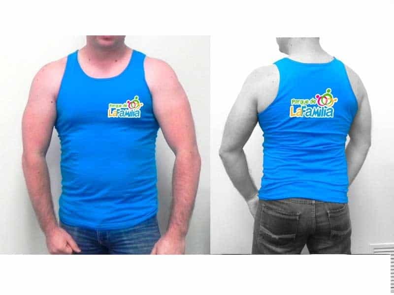 Playera tank top sin mangas peso super completa adulto 1307 - Miniatura 4