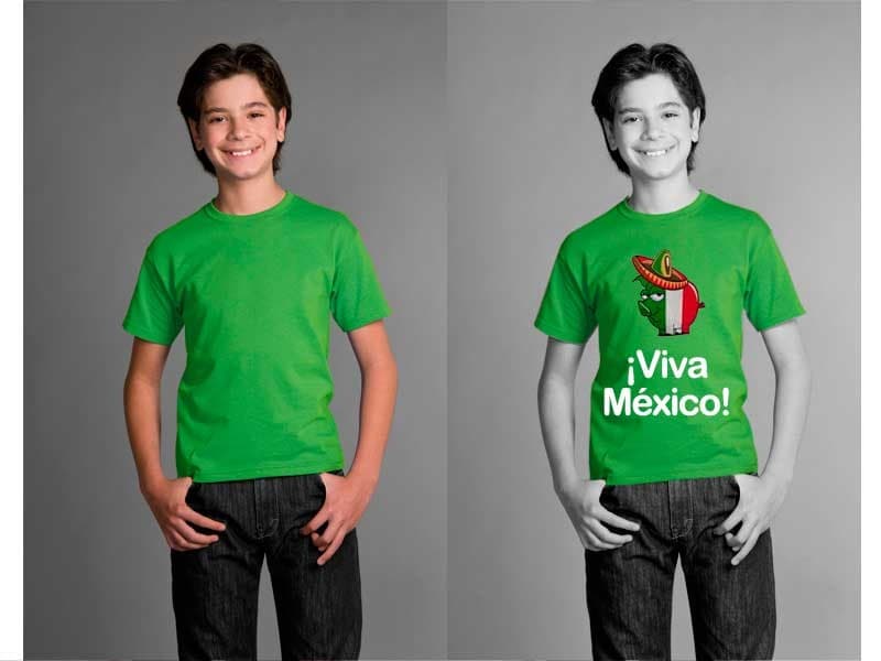 Playera para serigrafía juvenil manga corta Alstyle 3981 - Miniatura 8
