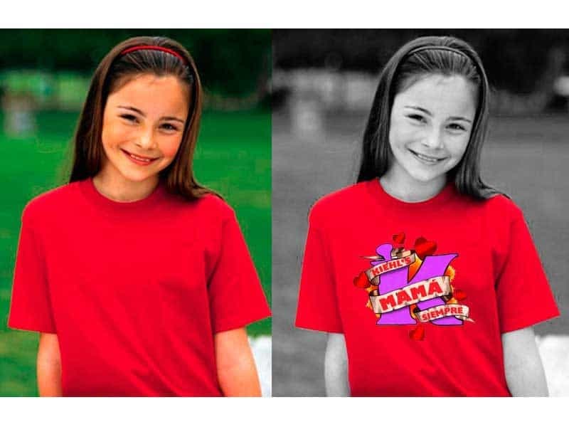 Playera para serigrafía juvenil manga corta Alstyle 3981 - Miniatura 14