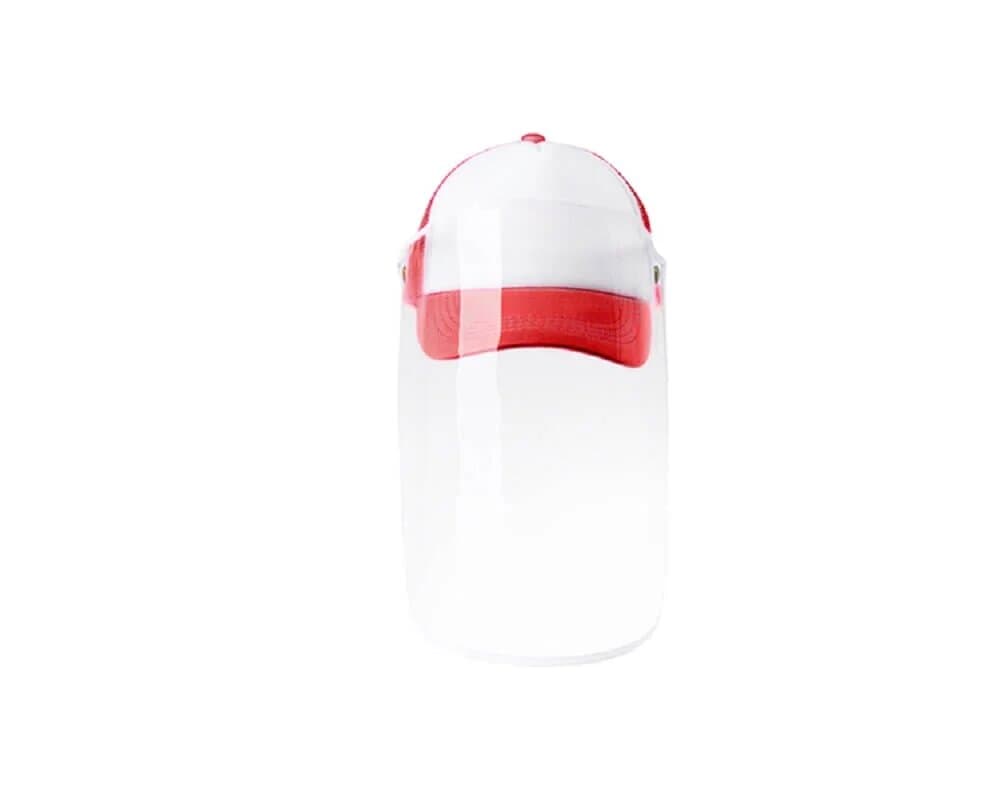 Gorra infantil de color rojo con careta Sublimarts - Miniatura 4